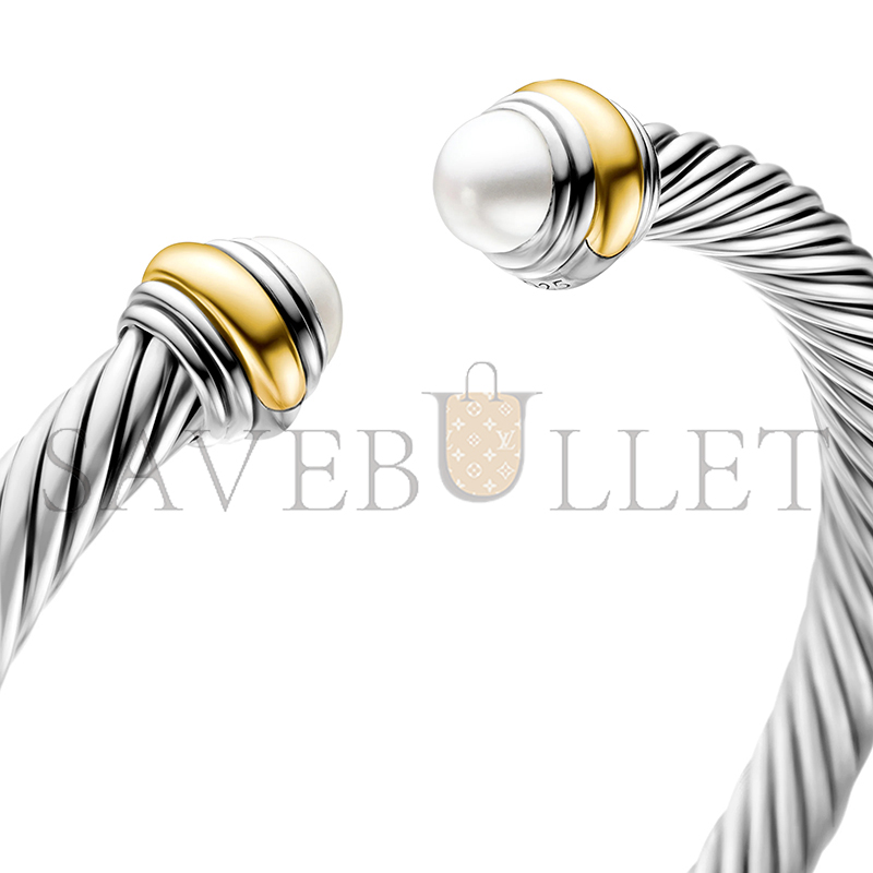 dau1d Yvrm*n classic cable bracelet 5mm b12381 s4bpe